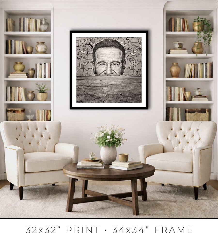 Robin Williams Mural - Igor Menaker Fine Art Photography