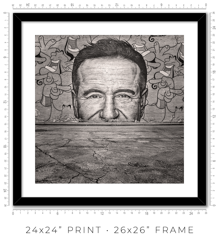 Robin Williams Mural - Igor Menaker Fine Art Photography
