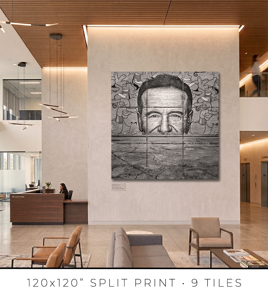Robin Williams Mural - Igor Menaker Fine Art Photography