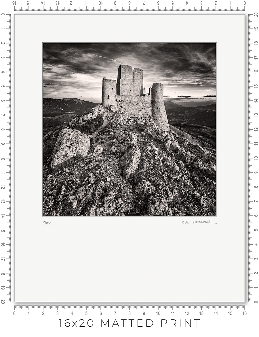 Rocca Calascio in Abruzzo - Igor Menaker Fine Art Photography