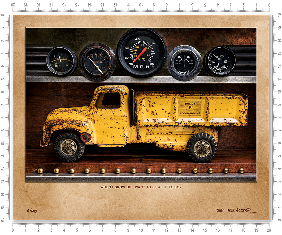 When I grow up I want to be a little boy - Igor Menaker Fine Art Photography