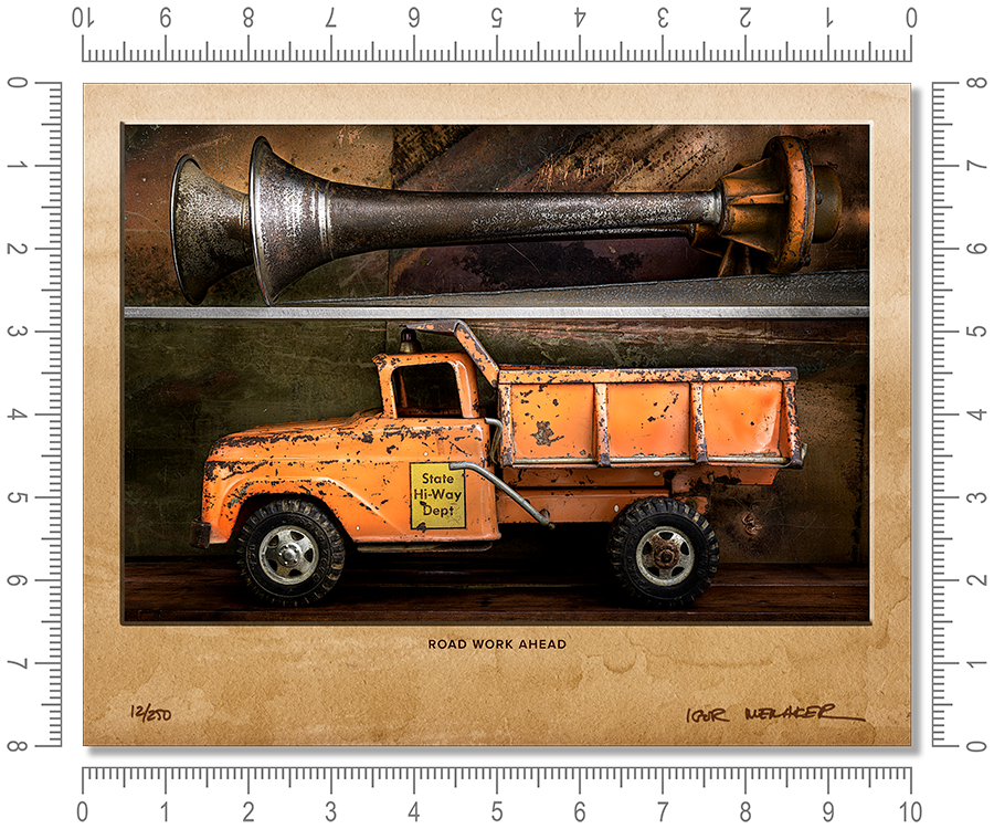 Road work ahead - Igor Menaker Fine Art Photography