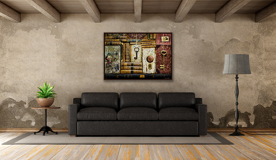 Reading is the key that opens the door to knowledge, to meaning, and to adventure - Igor Menaker Fine Art Photography