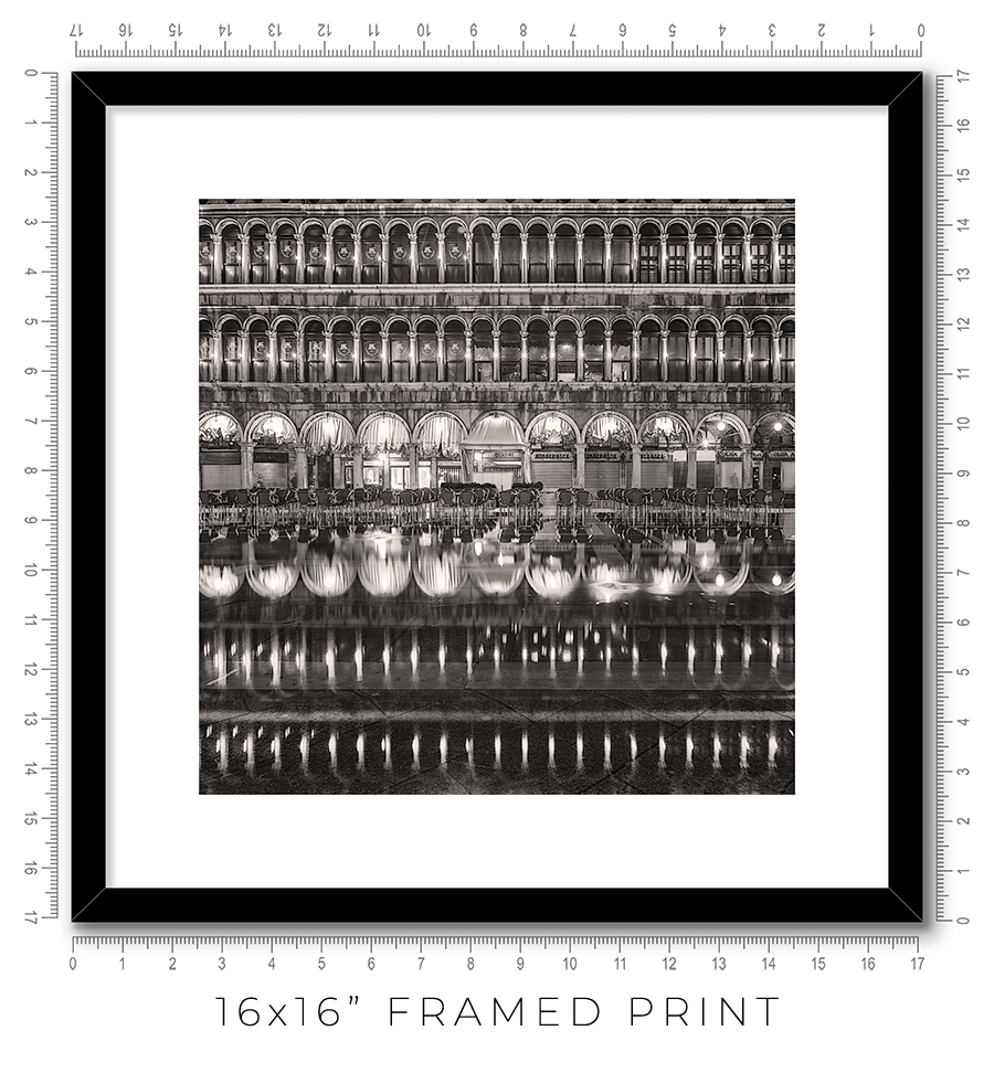 San Marco Square High Tide - Igor Menaker Fine Art Photography