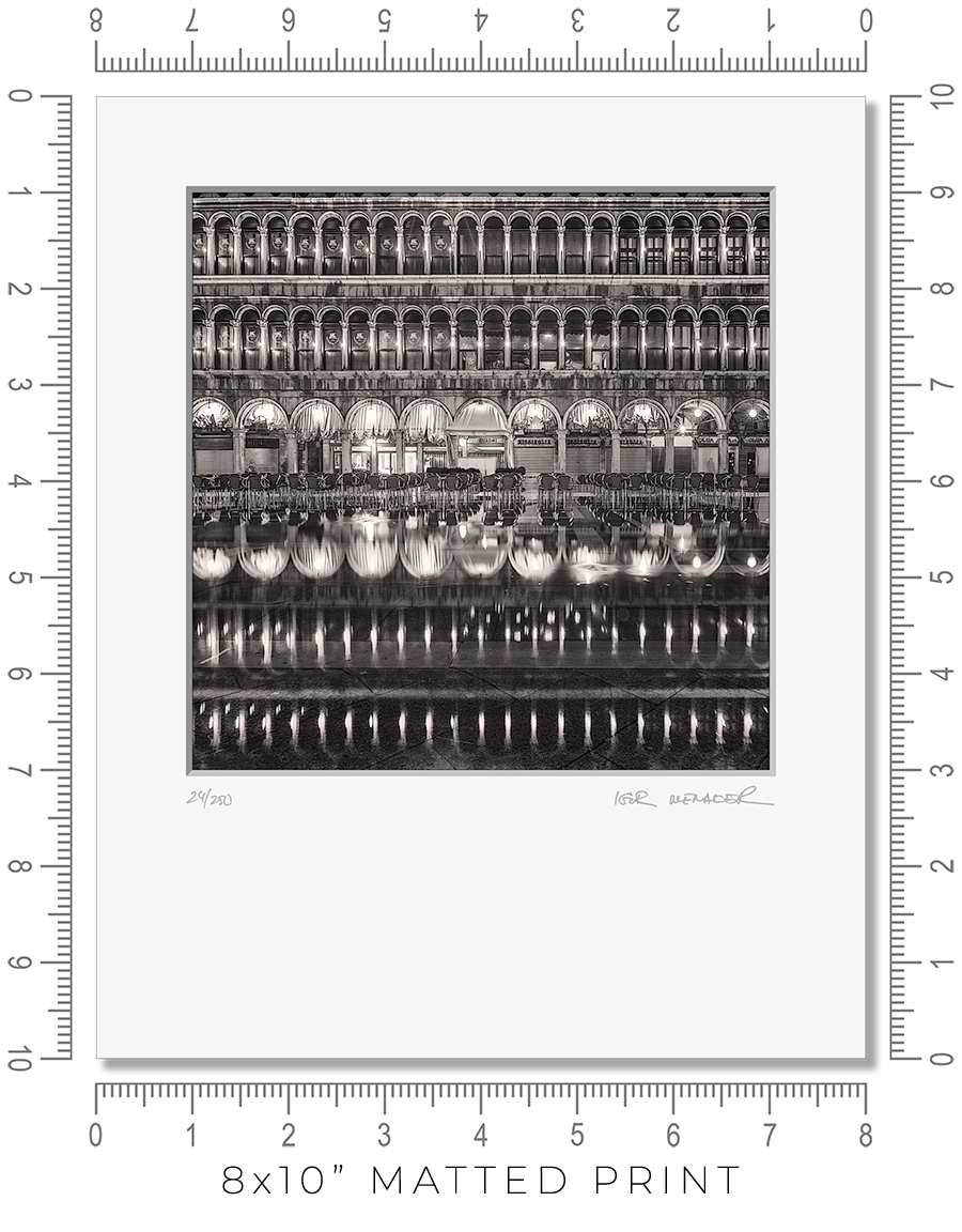 San Marco Square High Tide - Igor Menaker Fine Art Photography