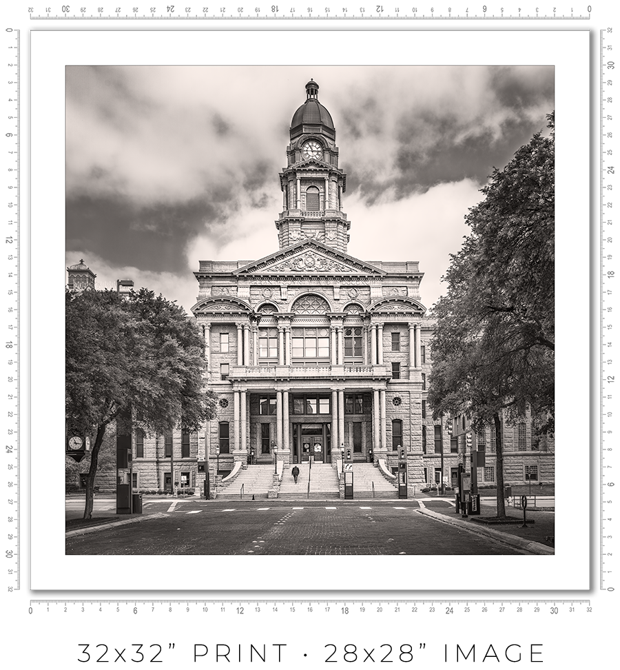 Tarrant County Courthouse in Fort Worth TX - Igor Menaker Fine Art Photography
