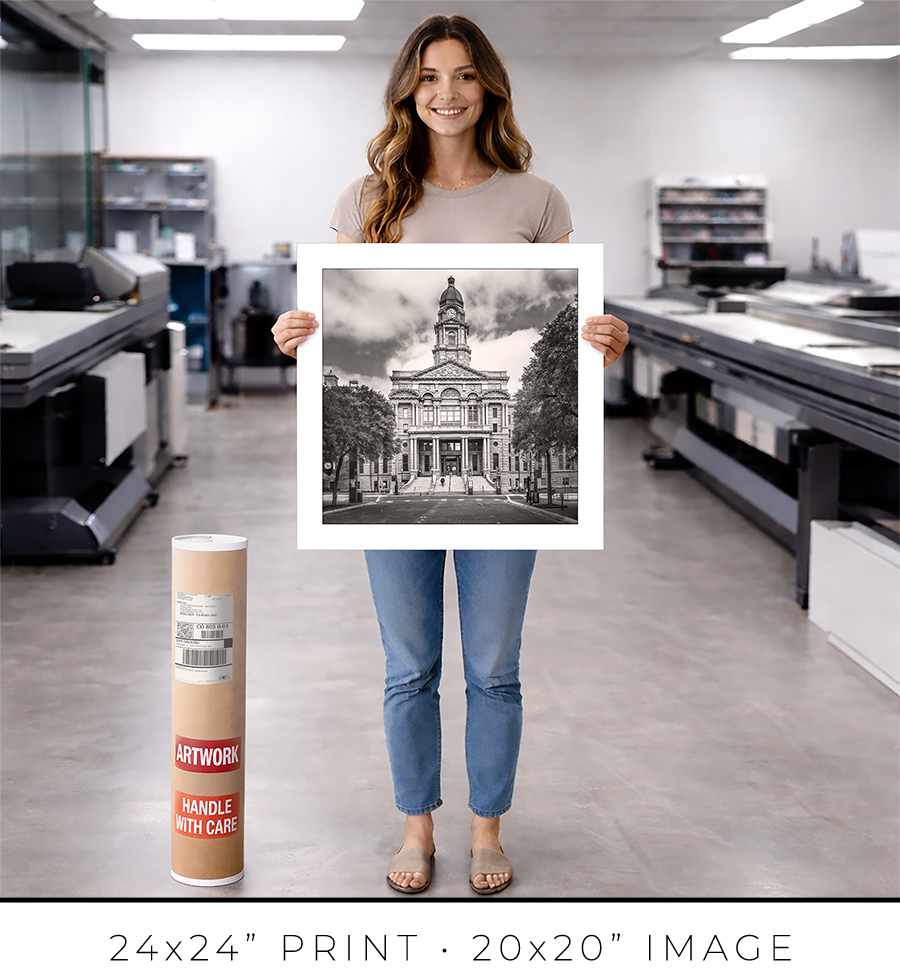 Tarrant County Courthouse in Fort Worth TX - Igor Menaker Fine Art Photography