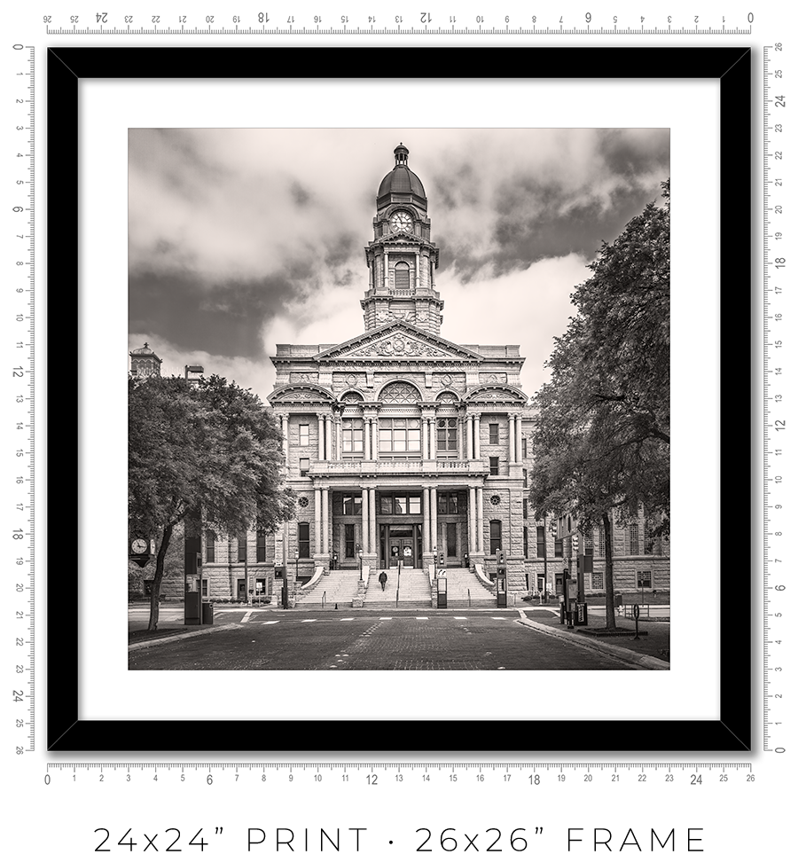 Tarrant County Courthouse in Fort Worth TX - Igor Menaker Fine Art Photography