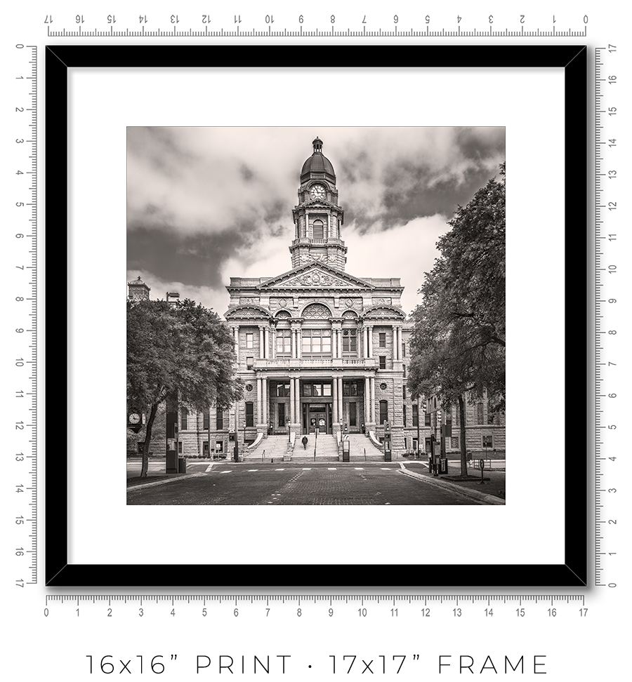 Tarrant County Courthouse in Fort Worth TX - Igor Menaker Fine Art Photography