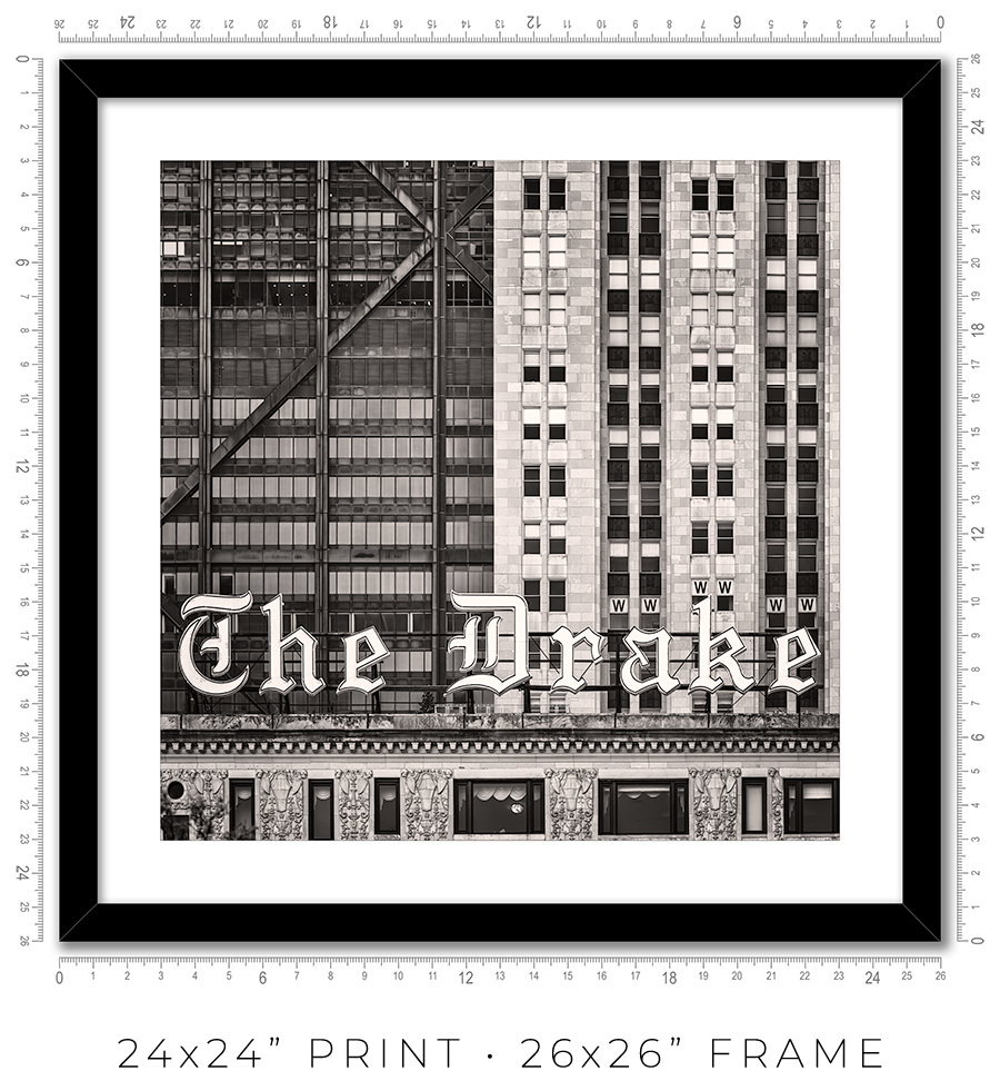 The Drake Hotel Neon Sign - Igor Menaker Fine Art Photography
