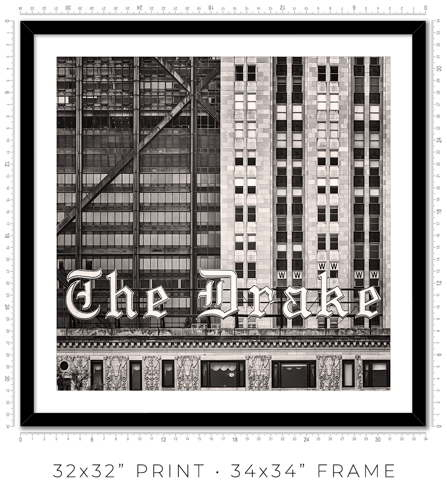 The Drake Hotel Neon Sign - Igor Menaker Fine Art Photography