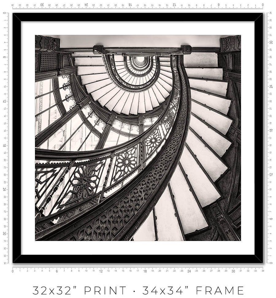 The Roockery Staircase Above