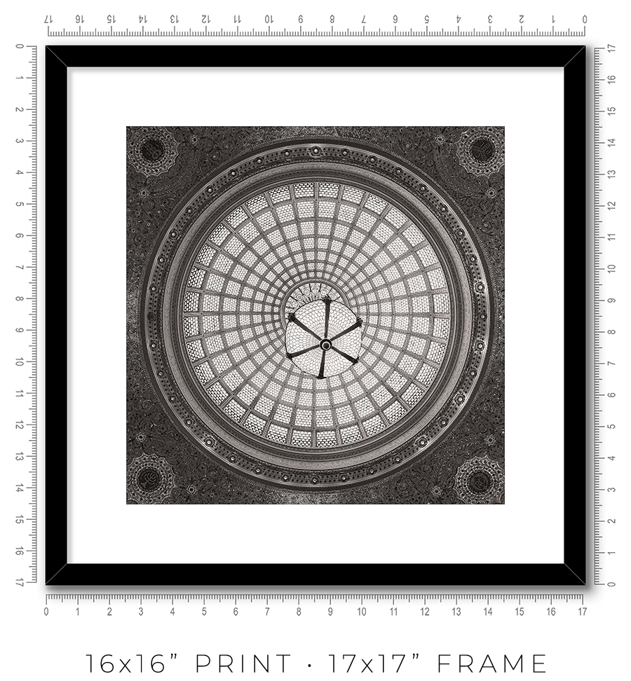 Tiffany Dome Of The Chicago Cultural Center - Igor Menaker Fine Art Photography