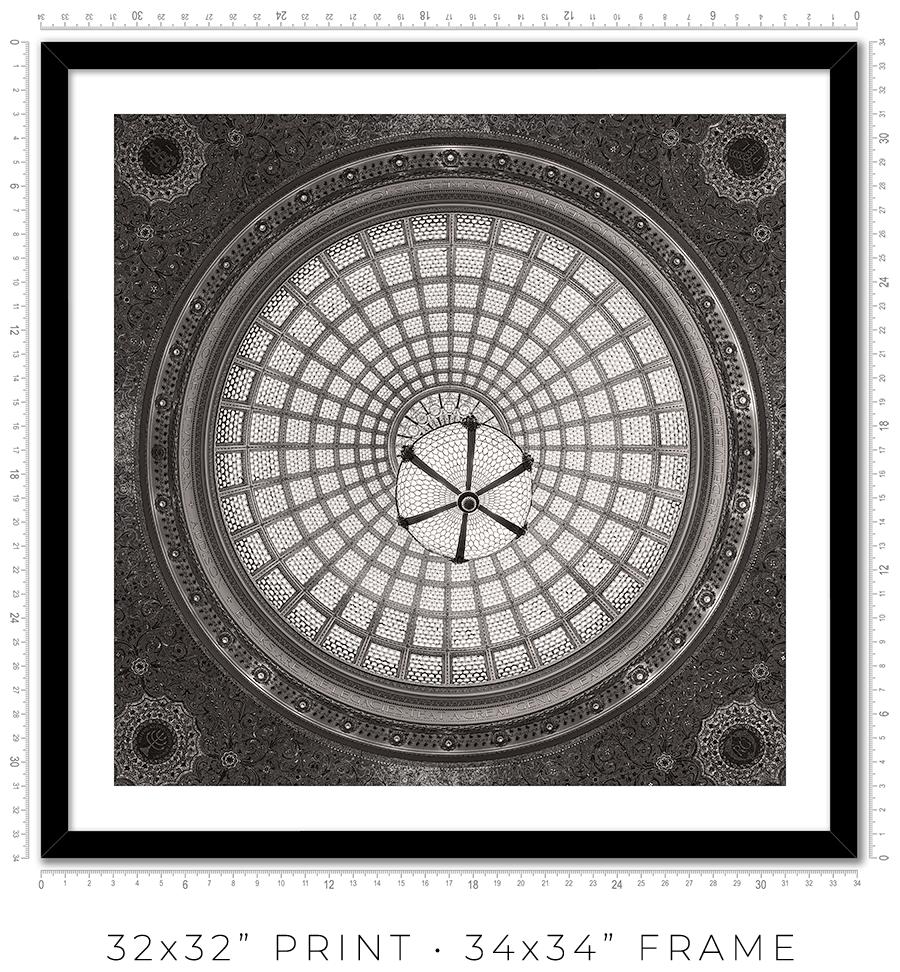 Tiffany Dome Of The Chicago Cultural Center - Igor Menaker Fine Art Photography