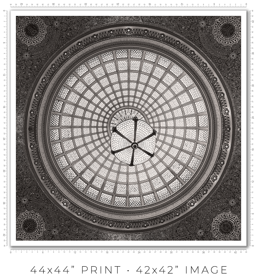 Tiffany Dome Of The Chicago Cultural Center - Igor Menaker Fine Art Photography