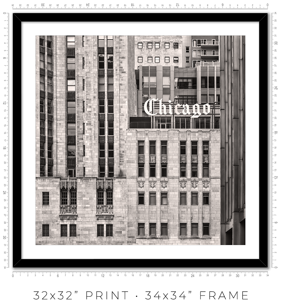 Tribune Tower South Facade