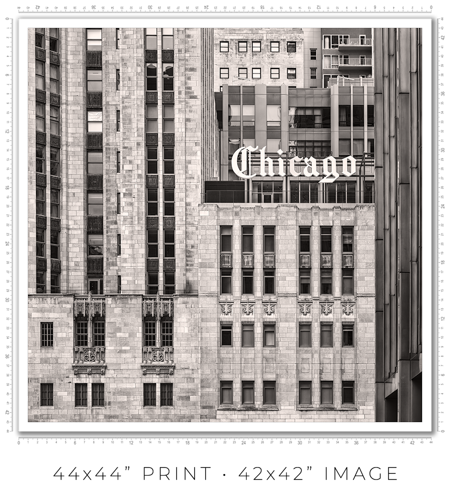 Tribune Tower South Facade