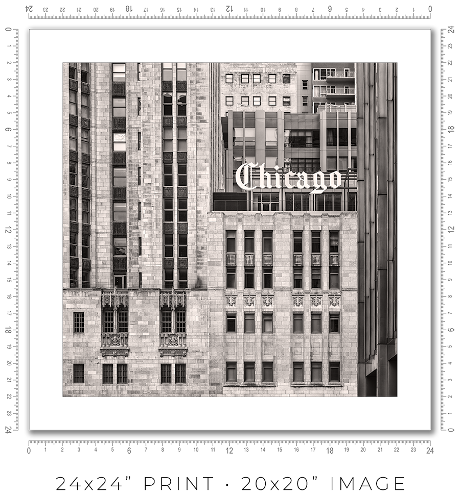 Tribune Tower South Facade