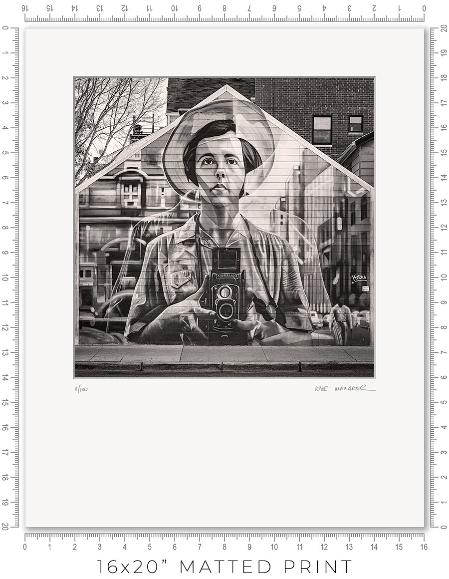 Vivian Maier Mural - Igor Menaker Fine Art Photography
