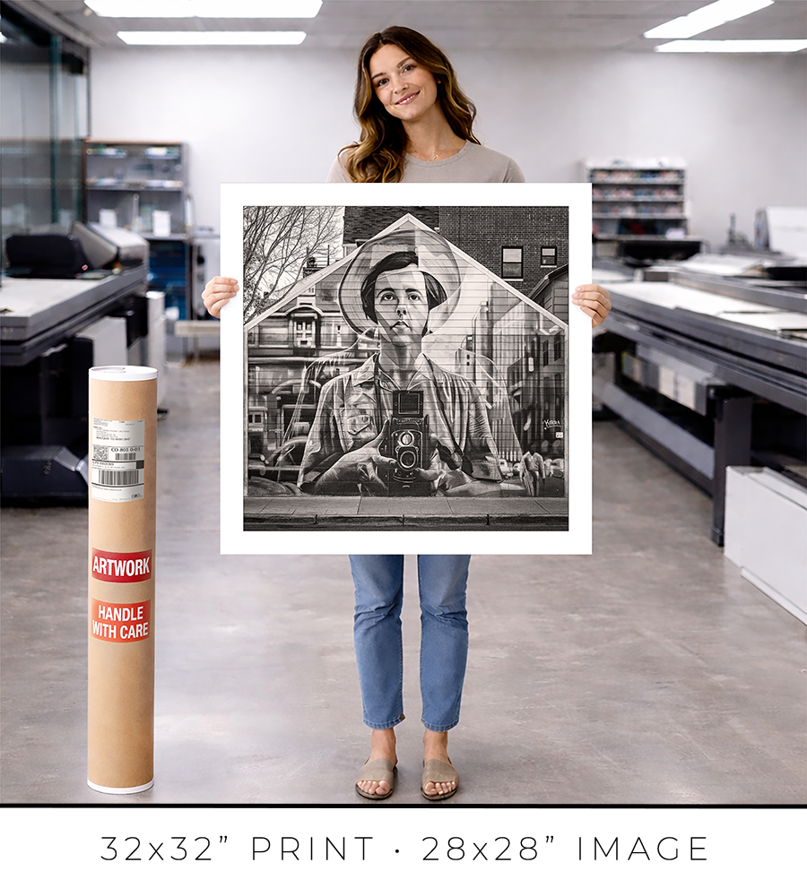 Vivian Maier Mural - Igor Menaker Fine Art Photography