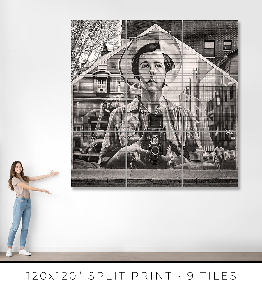 Vivian Maier Mural - Igor Menaker Fine Art Photography