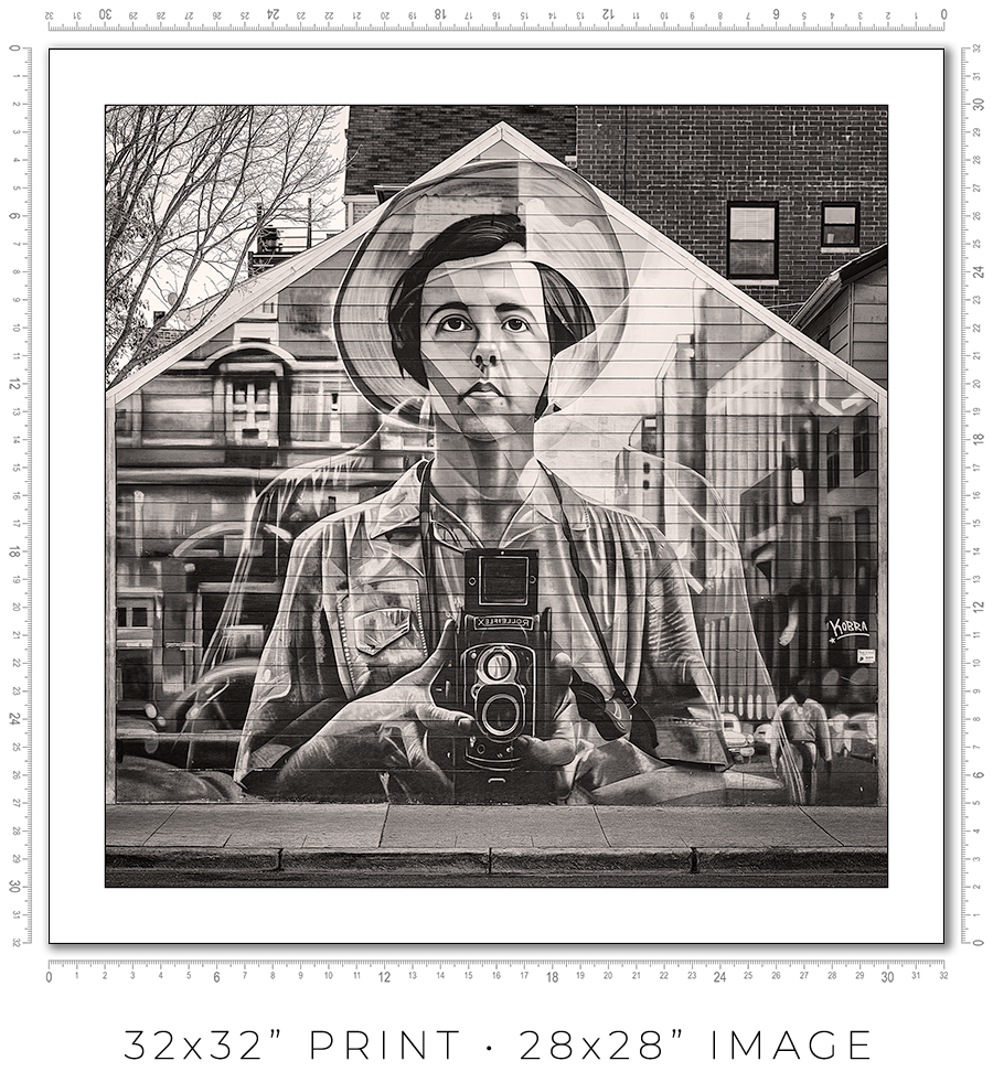 Vivian Maier Mural - Igor Menaker Fine Art Photography