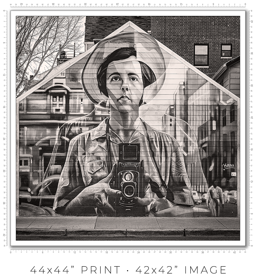 Vivian Maier Mural - Igor Menaker Fine Art Photography