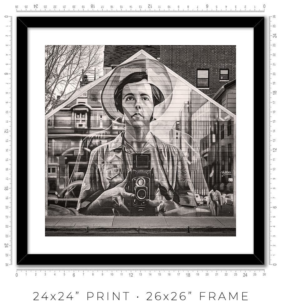 Vivian Maier Mural - Igor Menaker Fine Art Photography
