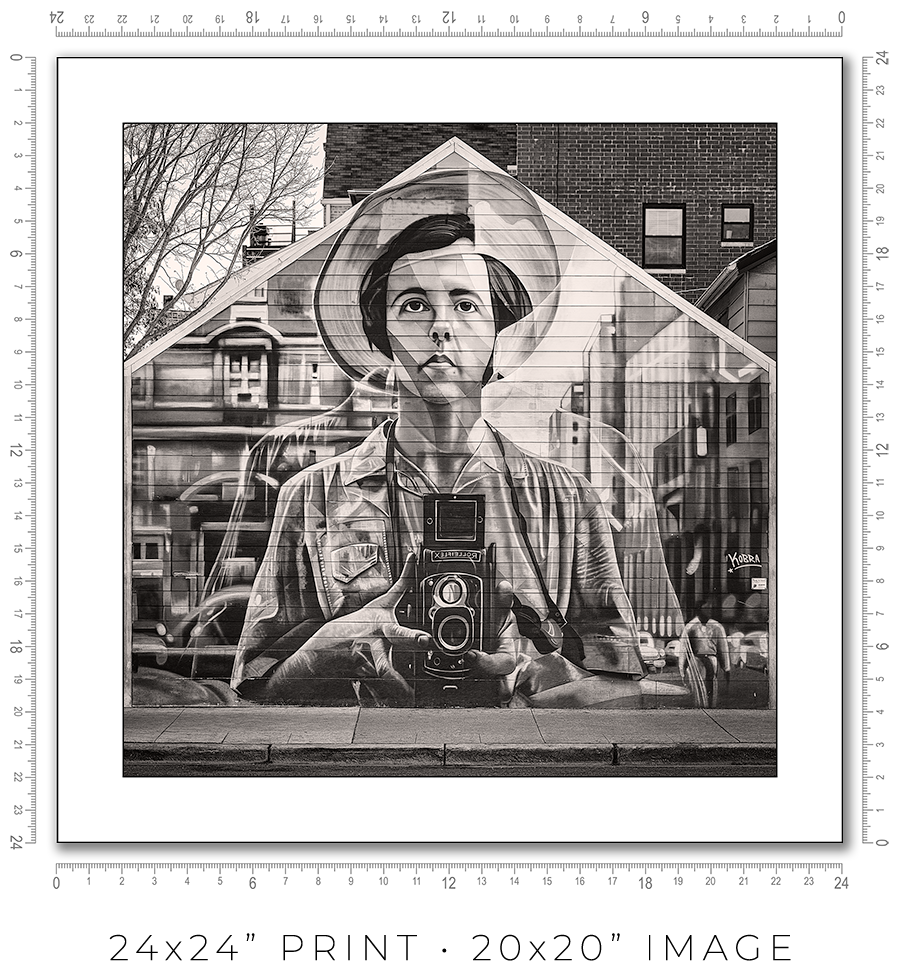 Vivian Maier Mural - Igor Menaker Fine Art Photography