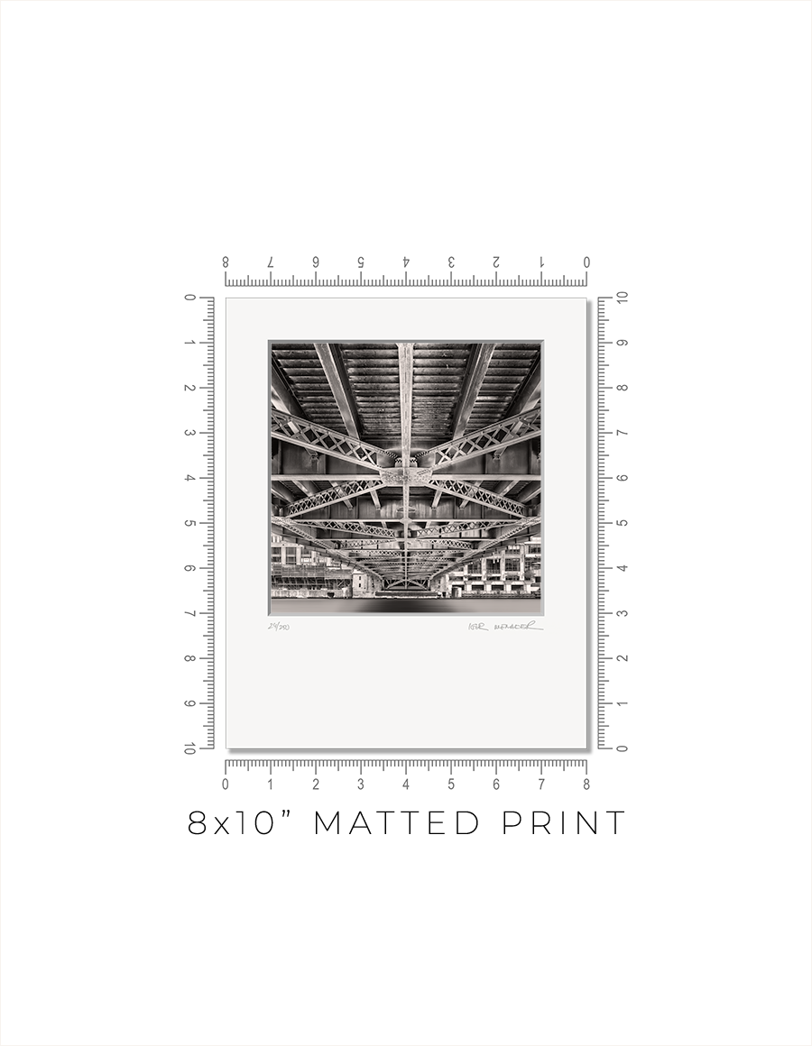 Wells Street Bridge - Igor Menaker Fine Art Photography