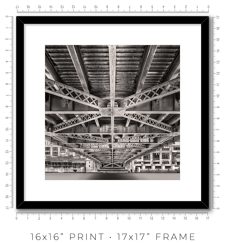 Wells Street Bridge - Igor Menaker Fine Art Photography