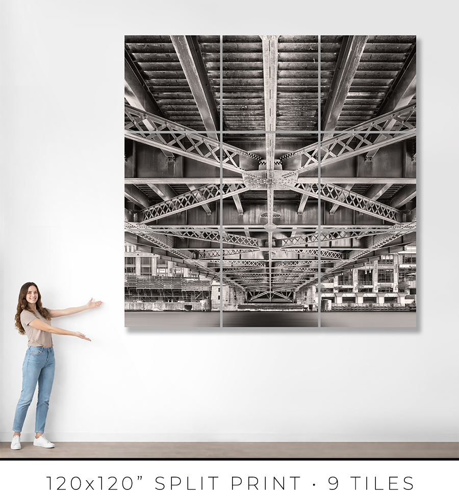 Wells Street Bridge - Igor Menaker Fine Art Photography