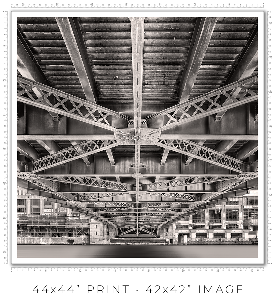 Wells Street Bridge - Igor Menaker Fine Art Photography