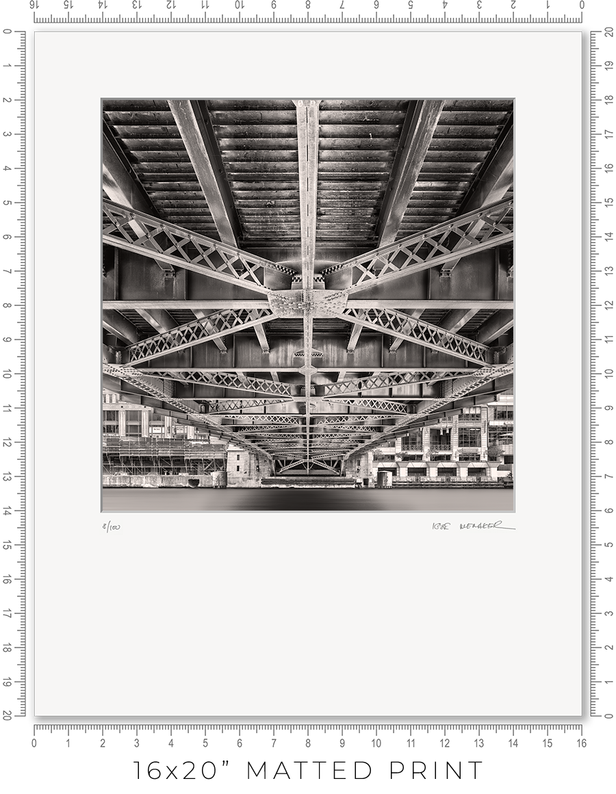 Wells Street Bridge - Igor Menaker Fine Art Photography