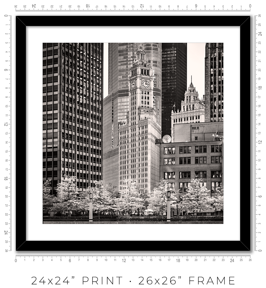 Wrigley Building from East Illinois Street