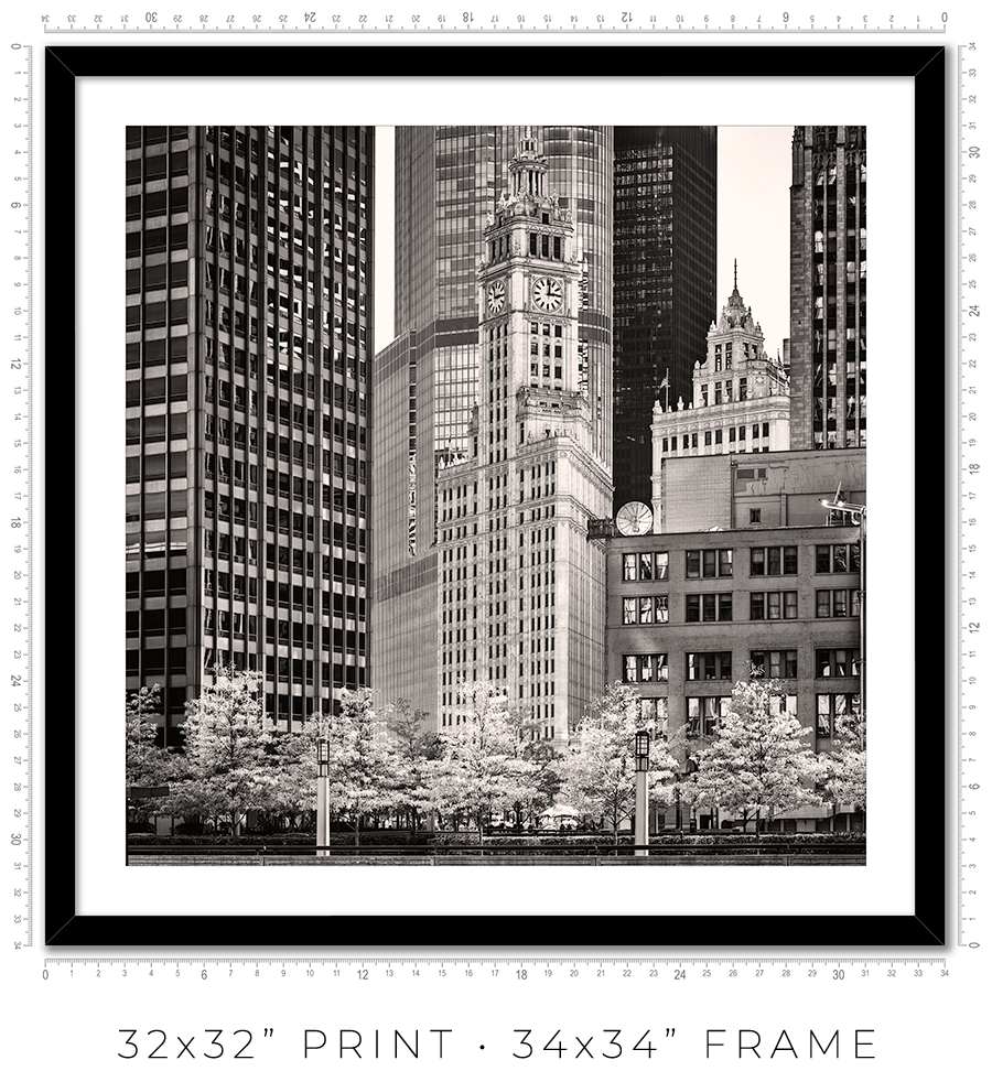 Wrigley Building from East Illinois Street
