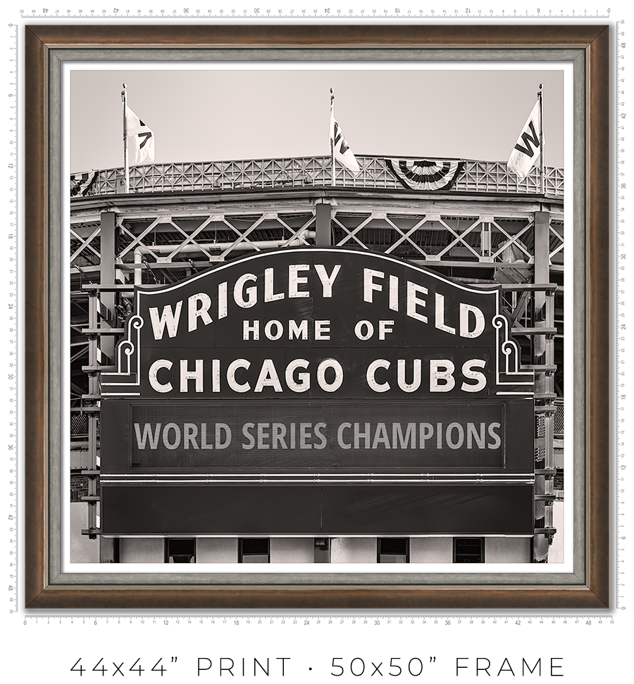 Wrigley Field Marquee - Igor Menaker Fine Art Photography