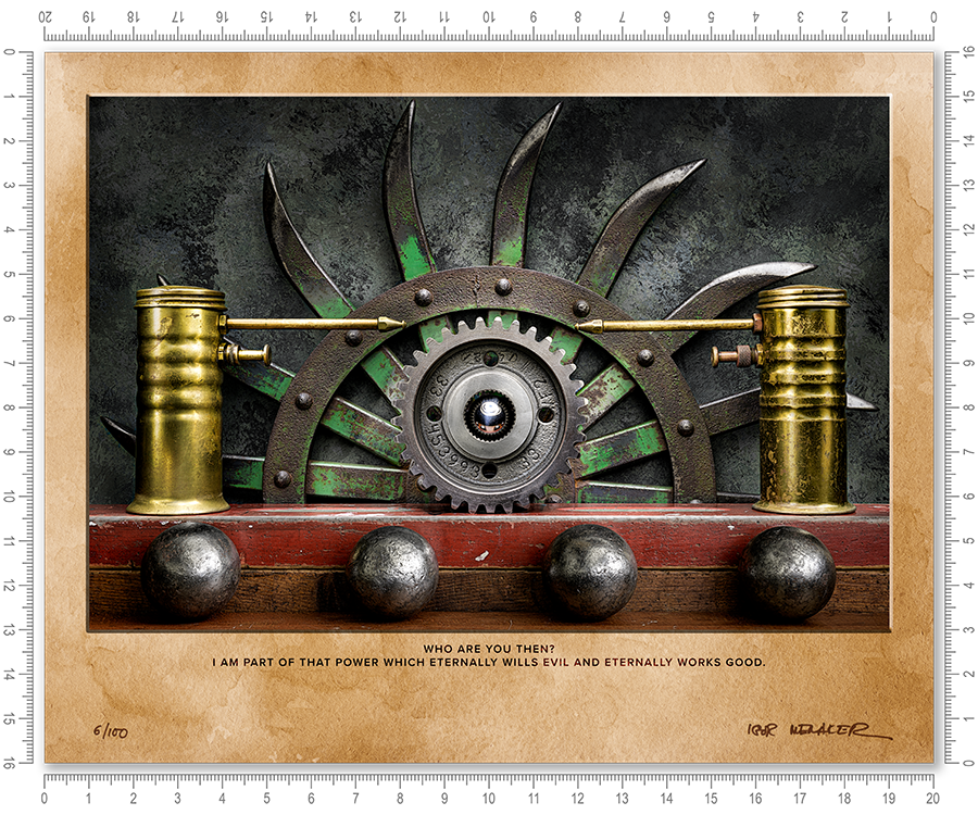 Who are you then? I am part of that power which eternally wills evil and eternally works good.