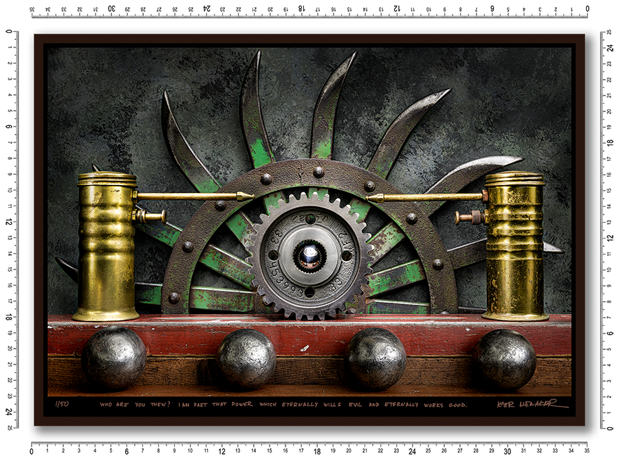 Who are you then? I am part of that power which eternally wills evil and eternally works good.