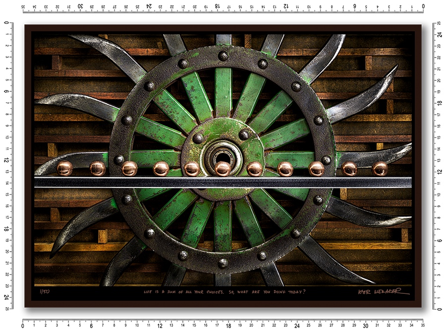 Life is a sum of all your choices. So, what are you doing today?