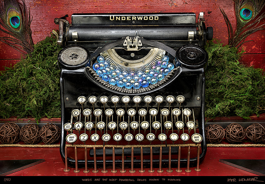 Words are the most powerful drugs known to mankind