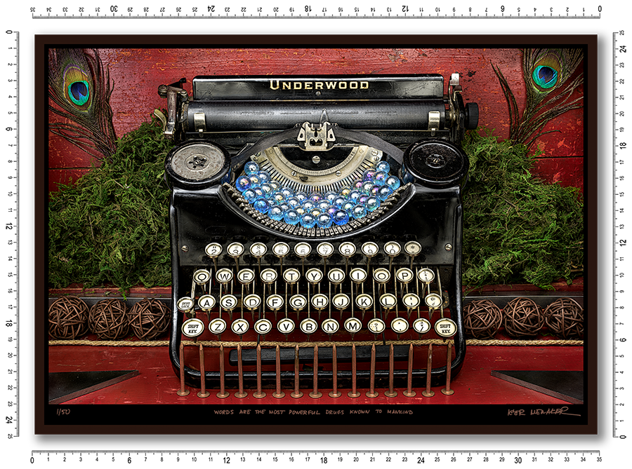 Words are the most powerful drugs known to mankind