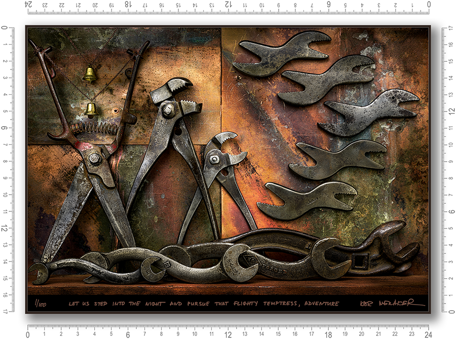 Let us step into the night and pursue that flighty temptress, adventure - Igor Menaker Fine Art Photography