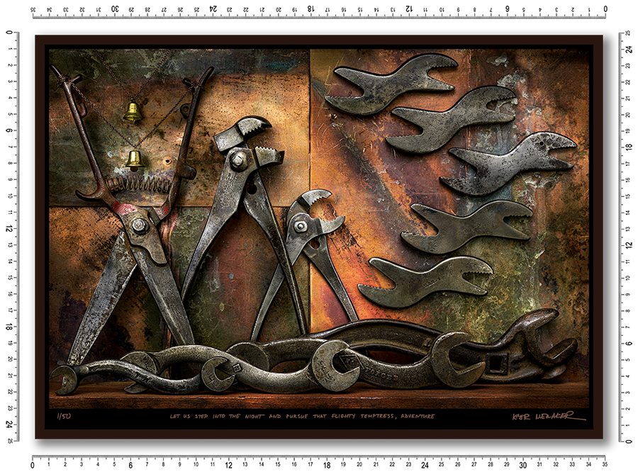 Let us step into the night and pursue that flighty temptress, adventure - Igor Menaker Fine Art Photography