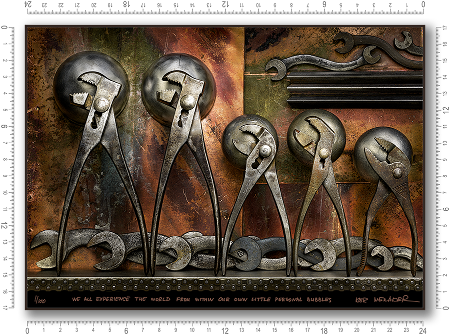 We all experience the world from within our own little personal bubbles - Igor Menaker Fine Art Photography