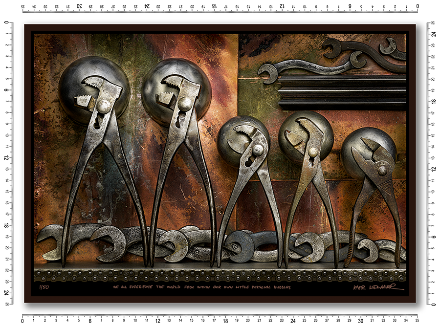 We all experience the world from within our own little personal bubbles - Igor Menaker Fine Art Photography