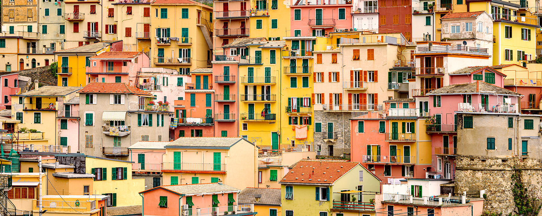 Manarola Mosaic : Cinque Terre - Igor Menaker Fine Art Photography