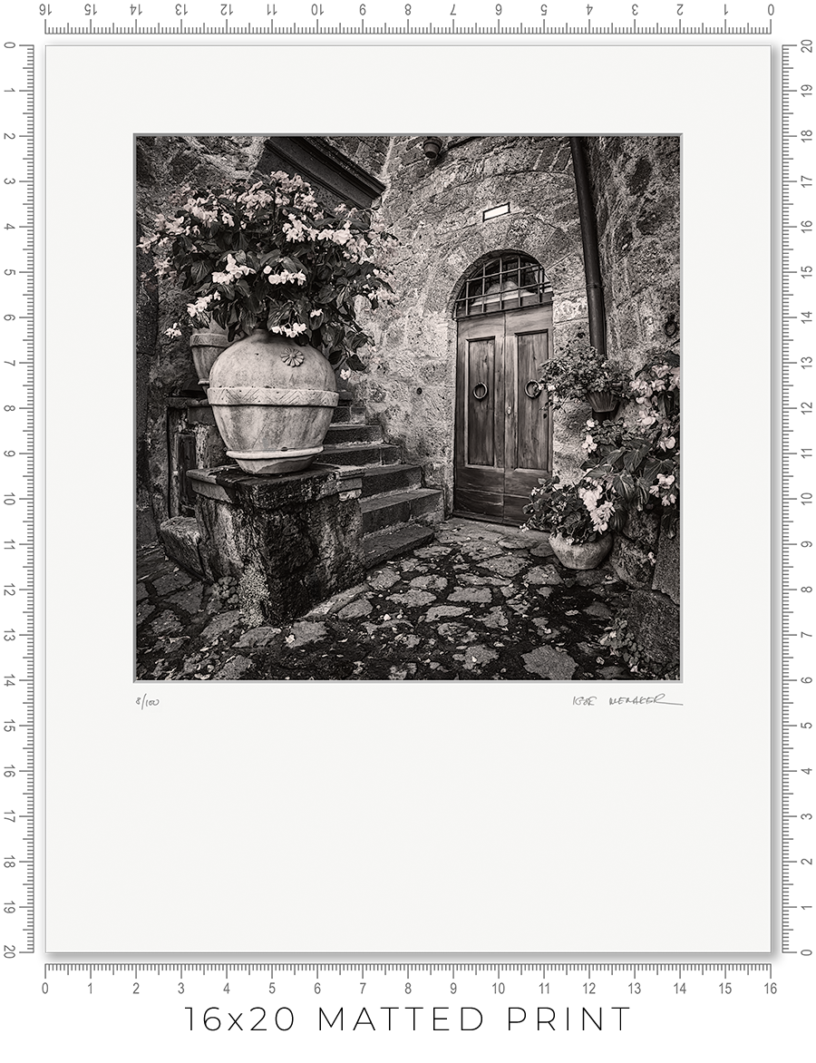 Civita Charm - Igor Menaker Fine Art Photography