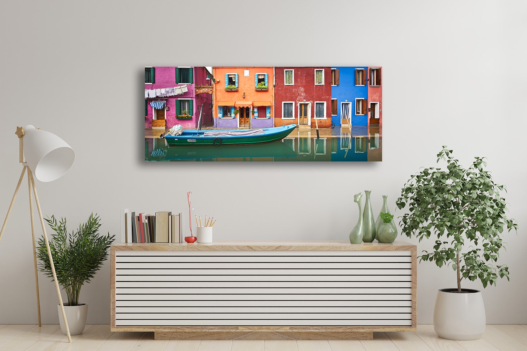 Rainbow Canal : Burano, Venice - Igor Menaker Fine Art Photography