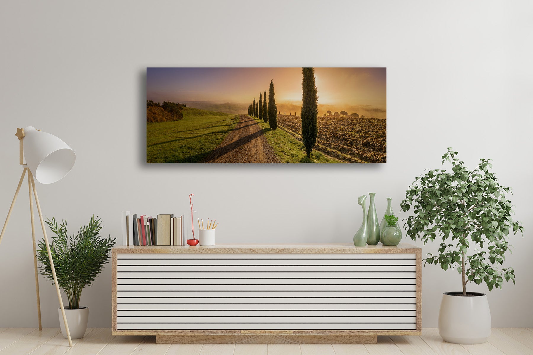 Sunrise in Val d'Orcia, Tuscany - Igor Menaker Fine Art Photography